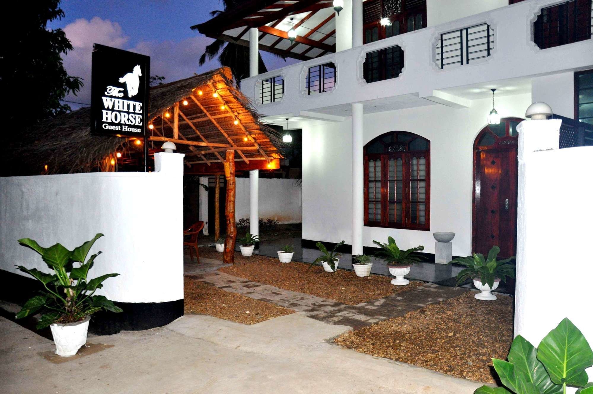 White Horse Hotell Hikkaduwa Eksteriør bilde